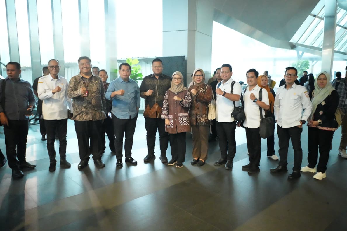 Bupati Banyuasin dan Jajaran Temui Mentri Transmigrasi