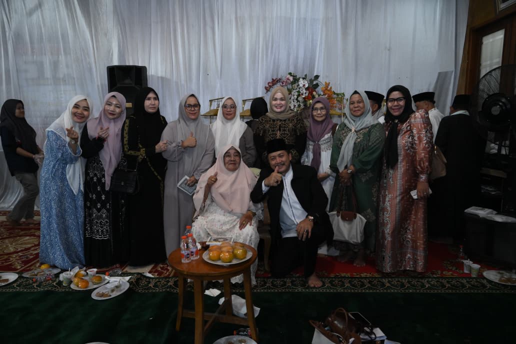 Bupati Banyuasin Askolani Yasinan dan Ruwahan di kediaman Pribadi