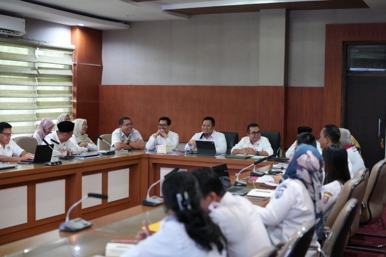 Matangkan Strategi Pembangunan, Sekda Banyuasin Gelar Pimpin Rapat Pemba