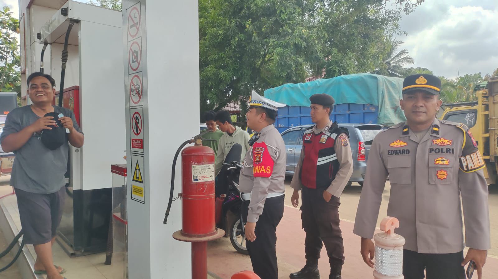 Polres Banyuasin Patroli Praktik BBM Ilegal