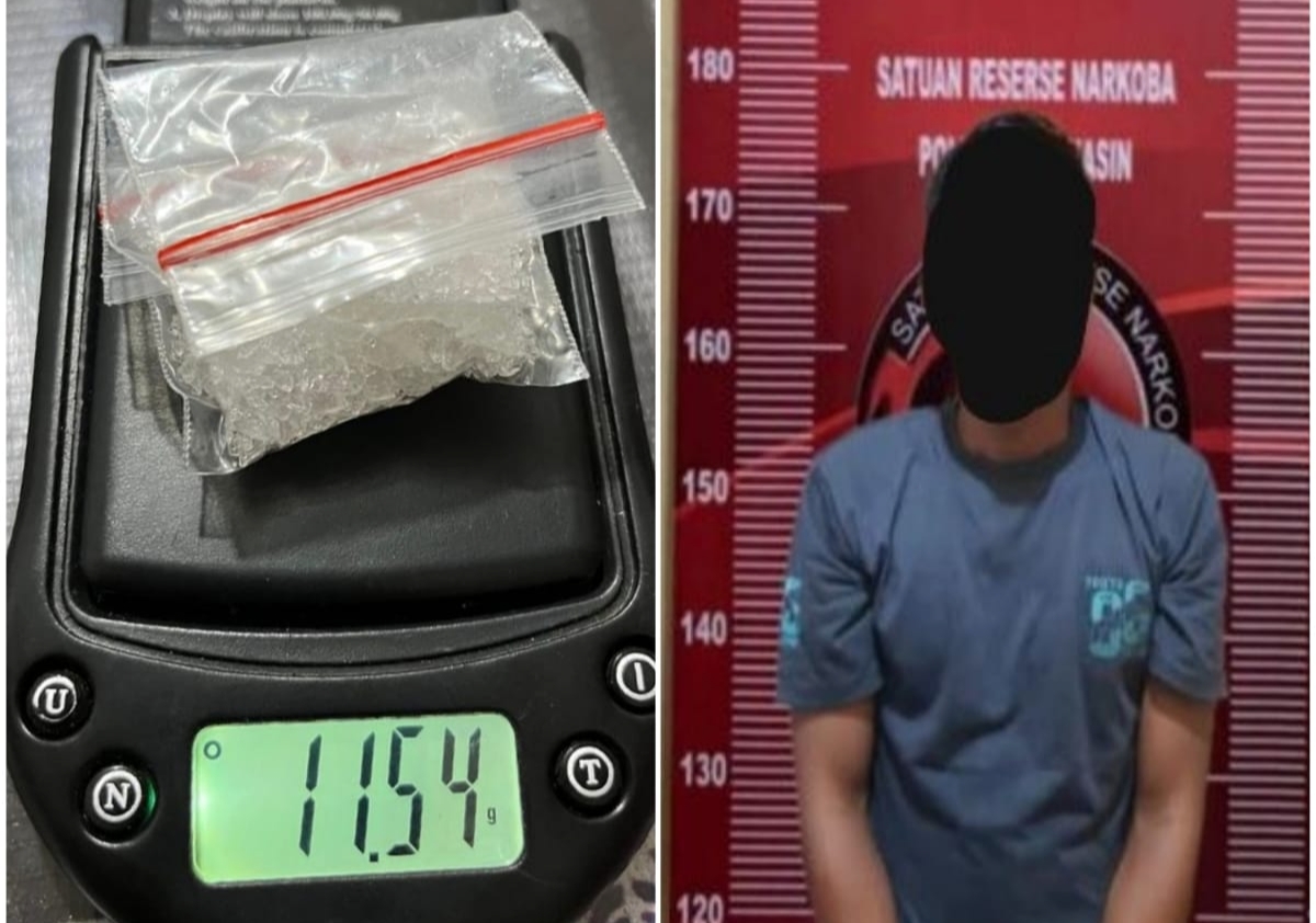 Penangkapan Pengedar Sabu 11,54 Gram di Betung, Polres Banyuasin Sorot Indikasi Jaringan Lintas Daerah